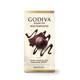 Godiva Masterpieces Dark Chocolate Ganache Heart, thumbnail image 1 of 3