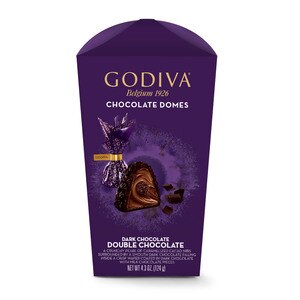 Godiva Double Chocolate Domes, 4.3 OZ