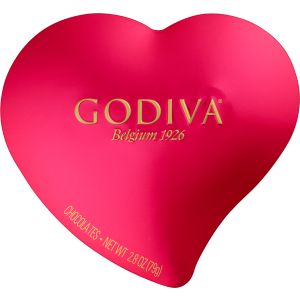 Godiva Dark & Milk Heart Tin, 2.8 Oz , CVS