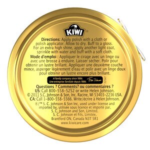 Kiwi Shoe Polish Black, 2.5 OZ - CVS 