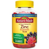 Nature Made Extra Strength Zinc  Gummies, 30 mg, 60 CT, thumbnail image 1 of 9