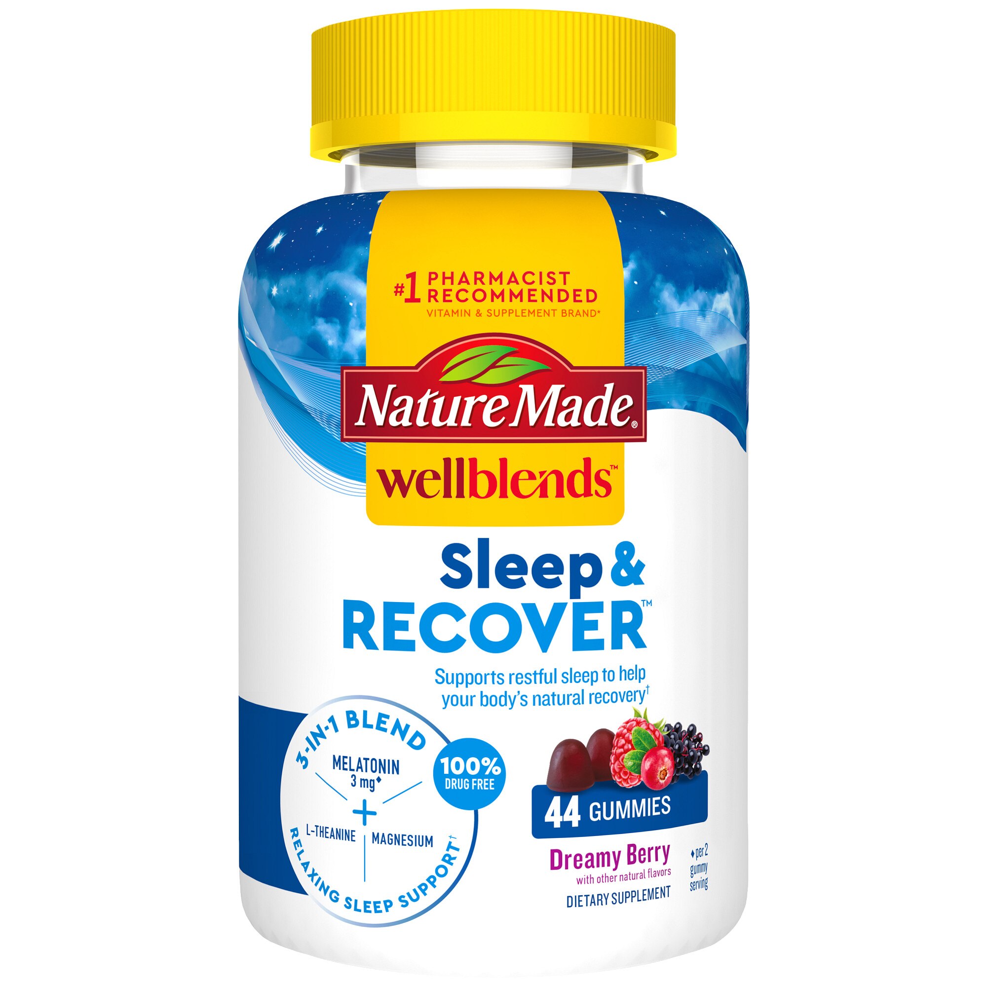 Nature Made Wellblends Sleep & Recover Gummies, 44 CT