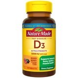 Nature Made Extra Strength Vitamin D3 5000 IU (125 mcg), 70 CT, thumbnail image 1 of 13