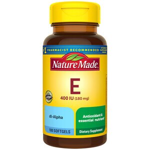  Nature Made Vitamin E Softgels 400 IU (dl-Alpha), 100CT 