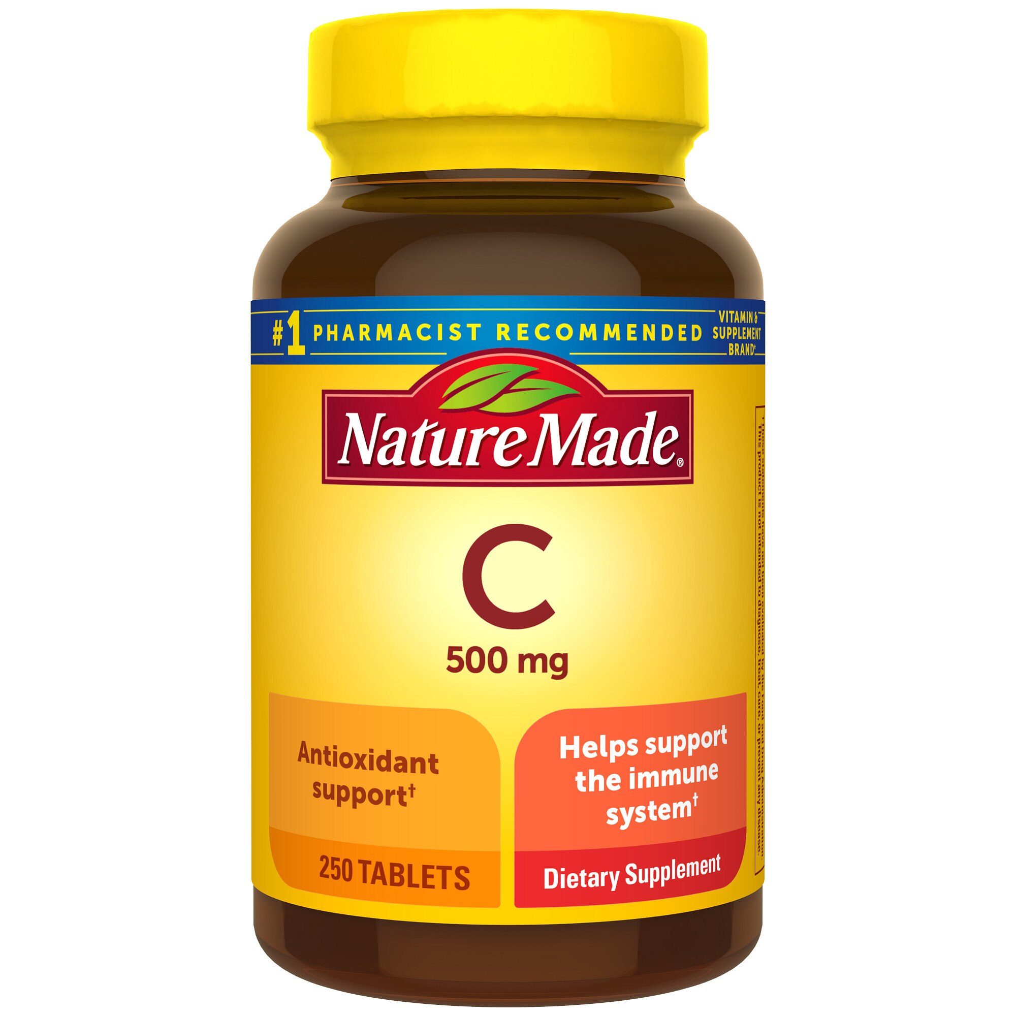 Nature Made Vitamin C 500 Mg Tablets, 250 Ct , CVS