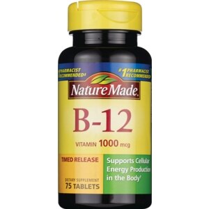 Nature Made Vitamin B-12 Timed Release Tablets 1000 mcg