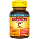 Nature Made Vitamin C 1000 mg with Rose Hips Tablets, 60 CT, thumbnail image 1 of 9