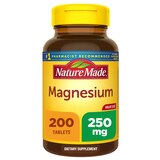 Nature Made Magnesium Oxide Tablets, 250 mg, 200 CT, thumbnail image 1 of 9