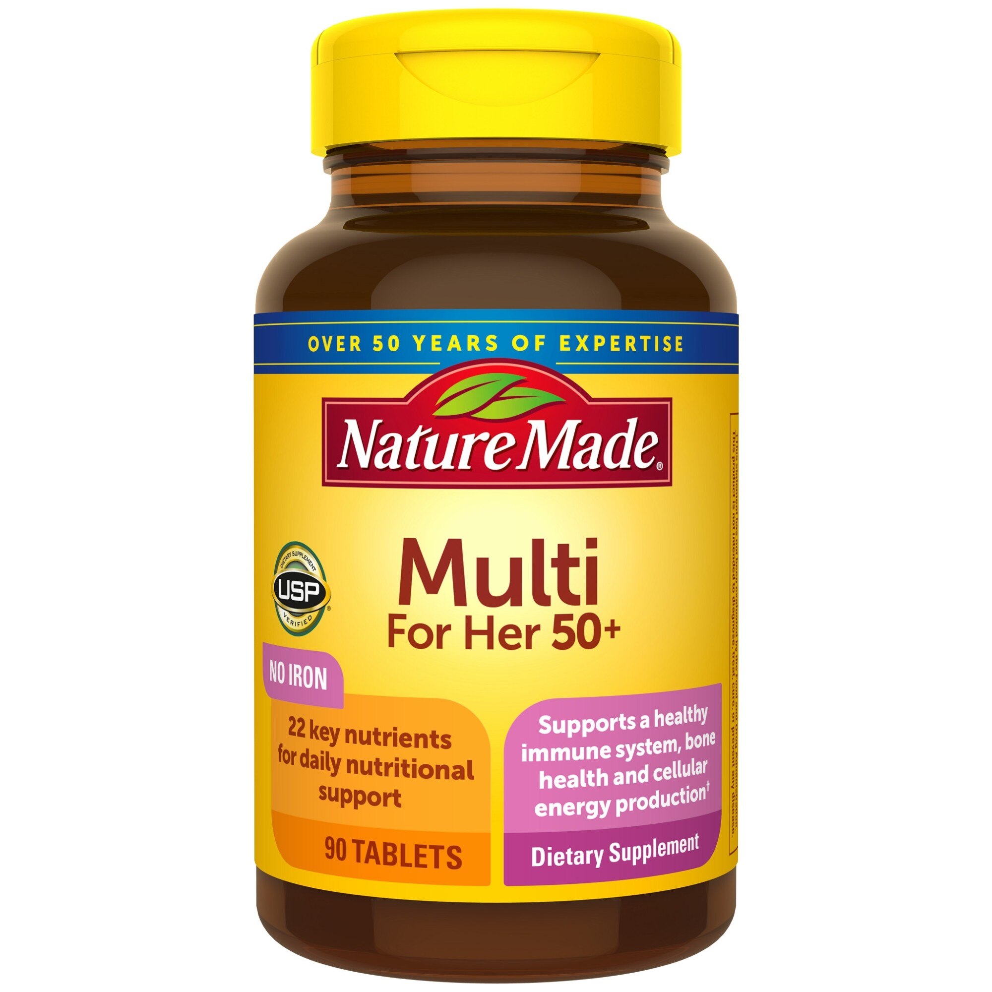 Nature Made Women's Multivitamin 50+ Tablets, 90 Ct , CVS