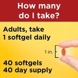 Nature Made CoQ10 Softgels, 100 mg, 40 CT, thumbnail image 4 of 9