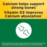Nature Made Calcium 600 mg with Vitamin D3 Softgels, 100 CT, thumbnail image 3 of 9