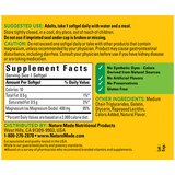 Nature Made Extra Strength Magnesium Oxide 400 mg Softgels, 60 CT, thumbnail image 5 of 9