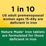 Nature Made Iron (from Ferrous Sulfate) Tablets 65 mg, 180CT, thumbnail image 3 of 9