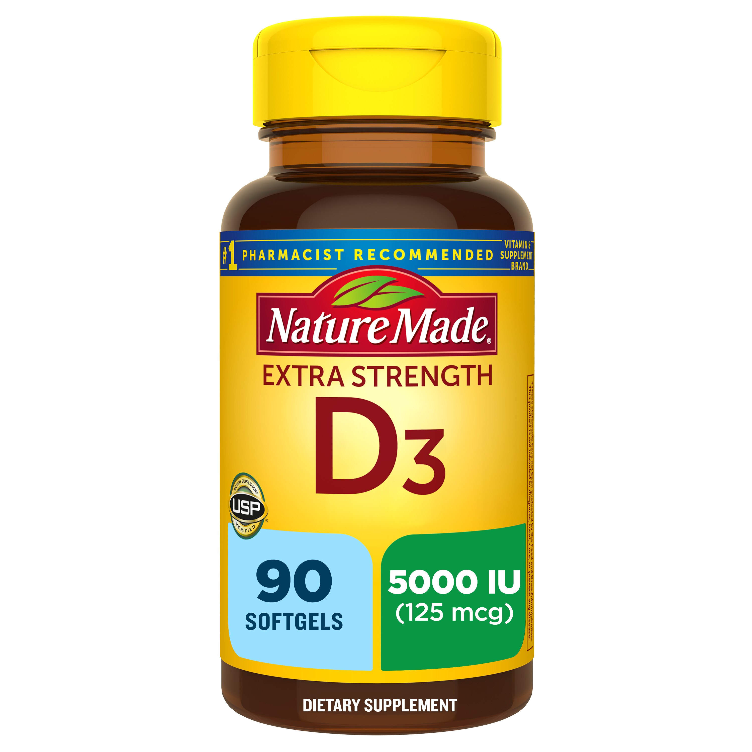 Nature Made Vitamin D 5000 Iu Softgels