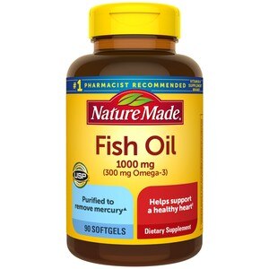 Nature Made Fish Oil with Omega-3 Liquid Softgels 1000 - CVS Pharmacy