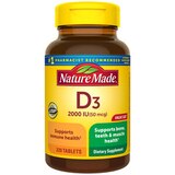 Nature Made D3 2000 IU Vitamin D, 220CT, thumbnail image 1 of 9
