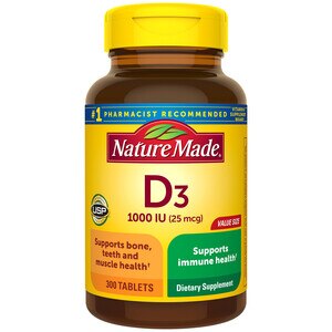 Nature Made Vitamin D Tablets 1,000 IU