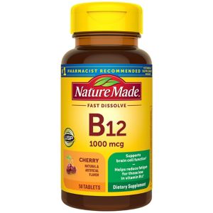 gemeenschap kathedraal Vruchtbaar Nature Made Sublingual B12 1000 mg Micro LOZenges, 50 CT - CVS Pharmacy