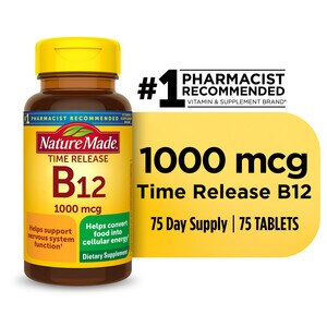 Nature Made Vitamin B-12 Timed Release Tablets 1000 mcg
