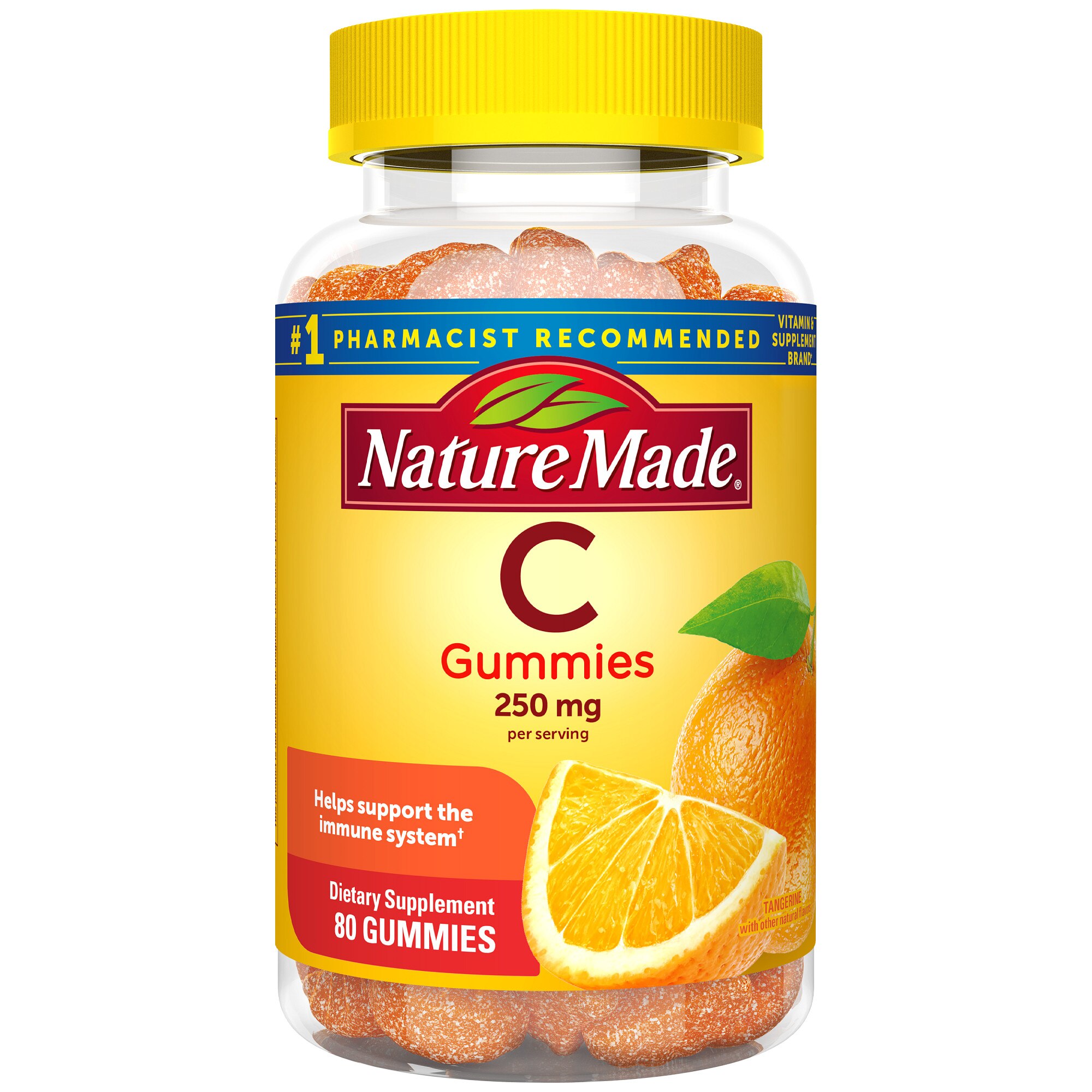 Nature Made Vitamin C Gummies, 250 Mg, 80 Ct , CVS