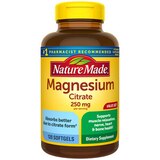 Nature Made Magnesium Citrate 250 mg Softgels, 120 CT, thumbnail image 1 of 1
