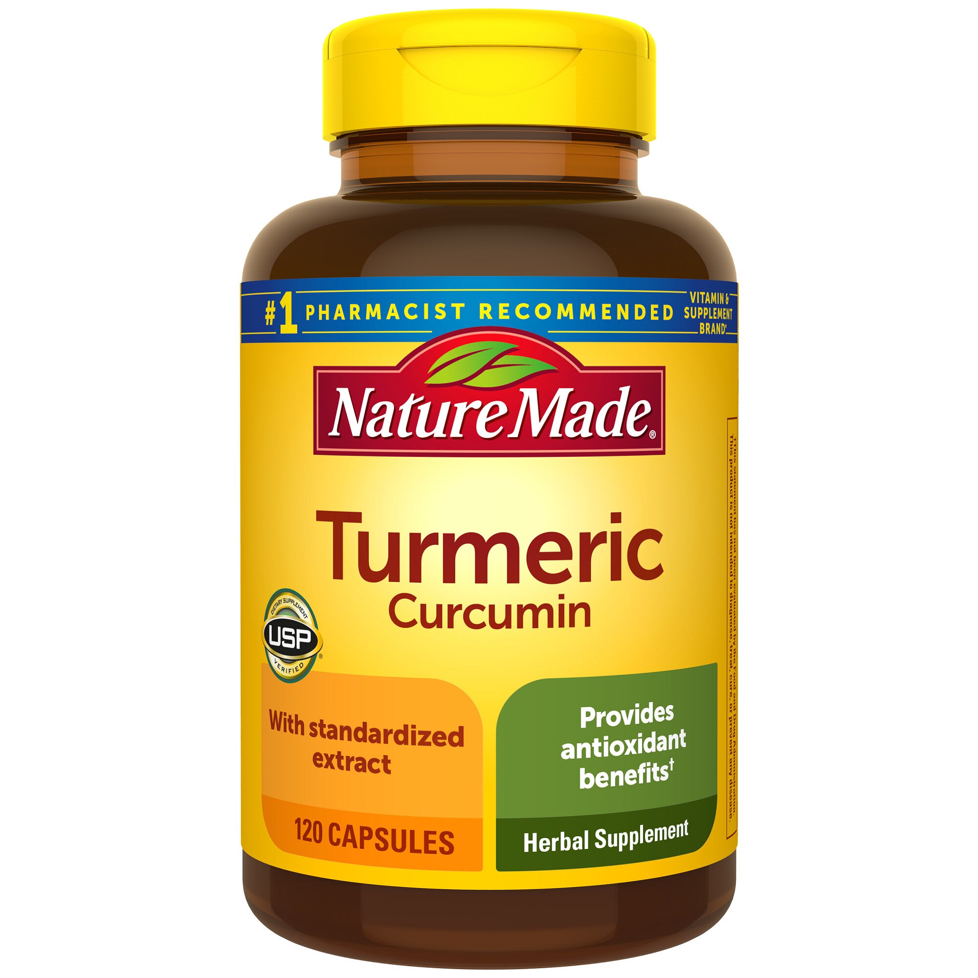 Nature Made Turmeric 500 mg. Capsules, 120 CT