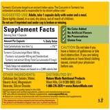 Nature Made Turmeric Curcumin 500 mg Capsules, 120 CT, thumbnail image 5 of 9