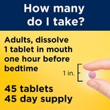 Nature Made Fast Dissolve Melatonin Tablets, 10 mg, 45 CT, thumbnail image 4 of 9