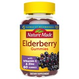 Nature Made Elderberry with Vitamin C and Zinc Gummies, 60 CT, thumbnail image 1 of 9