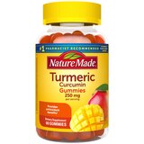 Nature Made Turmeric Curcumin 250 mg Per Serving Gummies, 60 CT, thumbnail image 1 of 9