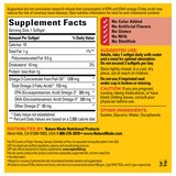Nature Made Omega 3 Fish Oil 1200 mg Softgels, One Per Day, 100 CT, thumbnail image 5 of 9