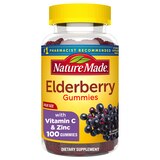 Nature Made Elderberry with Vitamin C and Zinc Gummies, 100 CT, thumbnail image 1 of 9