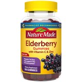 Nature Made Elderberry with Vitamin C and Zinc Gummies, 100 CT, thumbnail image 2 of 9