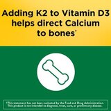 Nature Made Vitamin D3 + K2 Softgels, 30 CT, thumbnail image 3 of 9