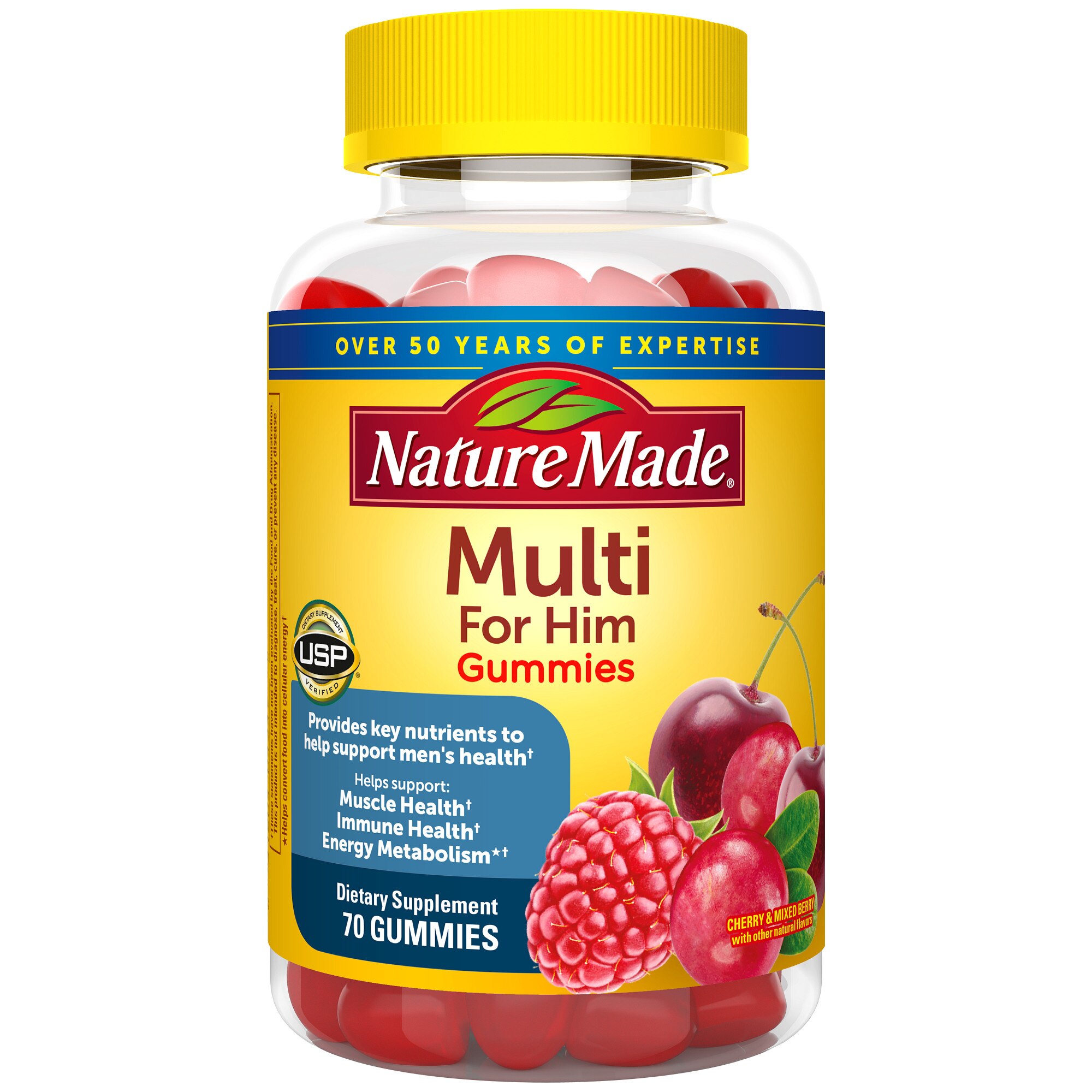 Nature Made Multivitamin For Him Gummies, 70 Ct , CVS