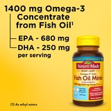 Nature Made Fish Oils Minis Softgels, 1400 mg, 60 CT, thumbnail image 3 of 9