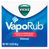 Vicks VapoRub Cough Suppressant Topical Analgesic Ointment, thumbnail image 1 of 12