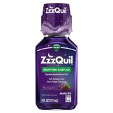 ZzzQuil Nighttime Sleep Aid Liquid, Warming Berry, thumbnail image 1 of 8