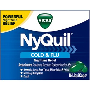 Nyquil Liquicaps Dosage Chart