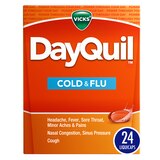 Vicks DayQuil Cold & Flu Multi-Symptom Relief LiquiCaps, thumbnail image 1 of 8
