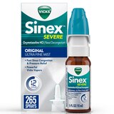 Vicks Sinex Severe 12HR Original Nasal Decongestant, 0.5 OZ, thumbnail image 1 of 11