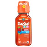 VICKS DayQuil Kids Berry Cold & Cough + Mucus Multi-Symptom Relief, Daytime Relief, 8 FL OZ, thumbnail image 3 of 19