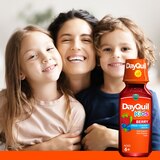 VICKS DayQuil Kids Berry Cold & Cough + Mucus Multi-Symptom Relief, Daytime Relief, 8 FL OZ, thumbnail image 4 of 19