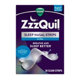 ZzzQuil Ultra Sleep Nasal Strips, 26 CT, Clear, thumbnail image 1 of 2