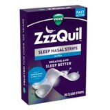ZzzQuil Ultra Sleep Nasal Strips, 26 CT, Clear, thumbnail image 2 of 2