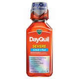 Vicks DayQuil Severe Cold & Flu Relief Liquid, thumbnail image 1 of 8