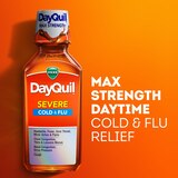 Vicks DayQuil Severe Cold & Flu Relief Liquid, thumbnail image 3 of 8