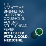 Vicks NyQuil Severe Cold & Flu Nighttime Relief Flavor Liquid, thumbnail image 2 of 4