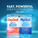 DayQuil and NyQuil SEVERE with Vicks VapoCOOL Cough, Cold & Flu Relief, 48 Caplets (32 DayQuil & 16 NyQuil) – Relieves Sore Throat, Fever, and Congestion, Day or Night, thumbnail image 3 of 8