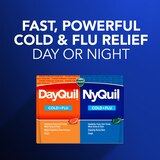 Vicks DayQuil and NyQuil Severe Cold, Flu and Congestion LiquiCaps, 24 CT, thumbnail image 3 of 9